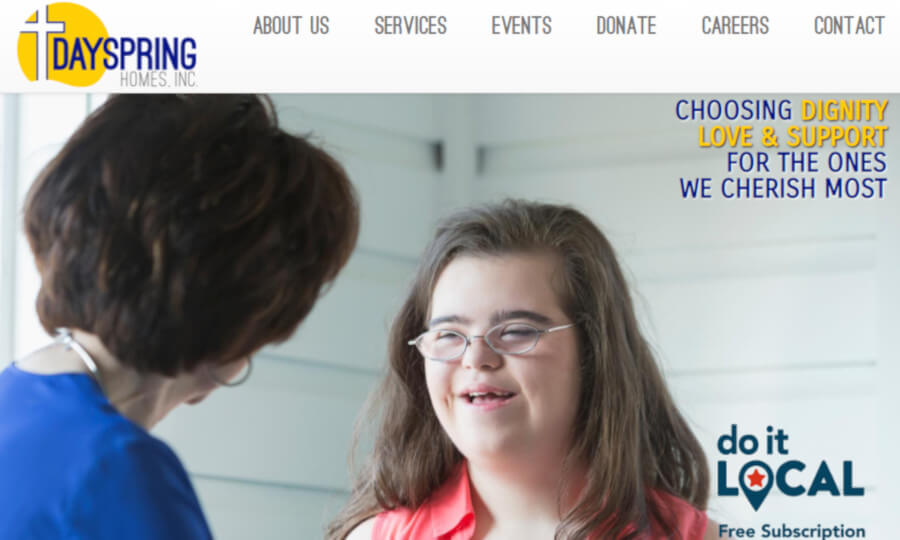 dayspringhomes website